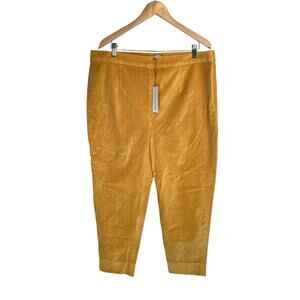 Frances Valentine Lucy Pants 16 Velvet Ankle Stetch Zip Classic Boho Capsule